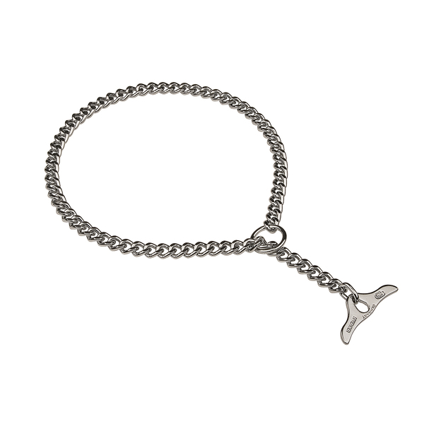 "Taming Force" Verchroomd Herm Sprenger Hond Choke Chain met Wisselen, 3 mm - Klik op Afbeelding om te sluiten