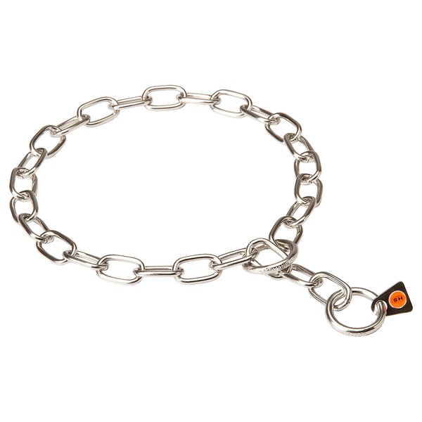 "Training Joy" Restvrij Staal Vacht Saver Choke Chain of 3 mm Draadmeter