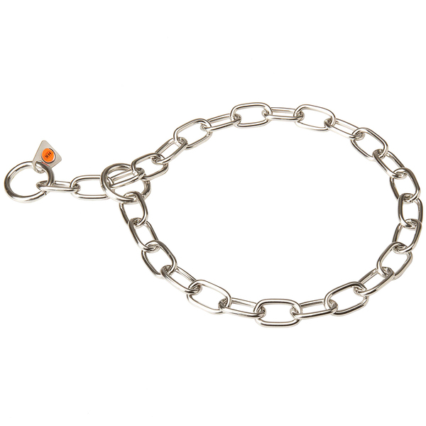 "Training Joy" Restvrij Staal Vacht Saver Choke Chain of 3 mm Draadmeter