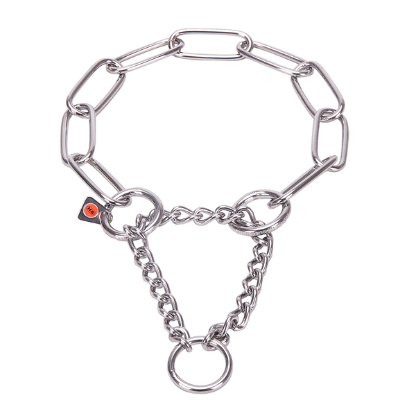 "Martingale Partner" 4 mm Vacht Saver Halsband met Chain Limiter