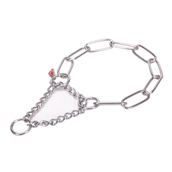 "Martingale Partner" 4 mm Vacht Saver Halsband met Chain Limiter